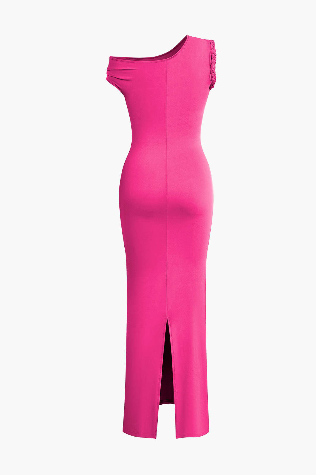 Asymmetrical Slit Maxi Dress
