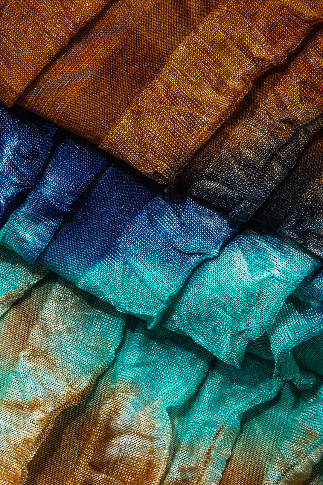 Sheer Ruffle Texture Halter Backless Maxi Dress – Micas