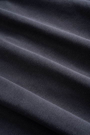 Mock Neck Zipper Long-Sleeve Sweatshirt