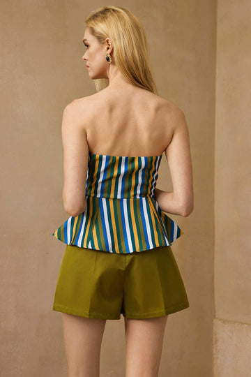 High Waist Ruched Shorts