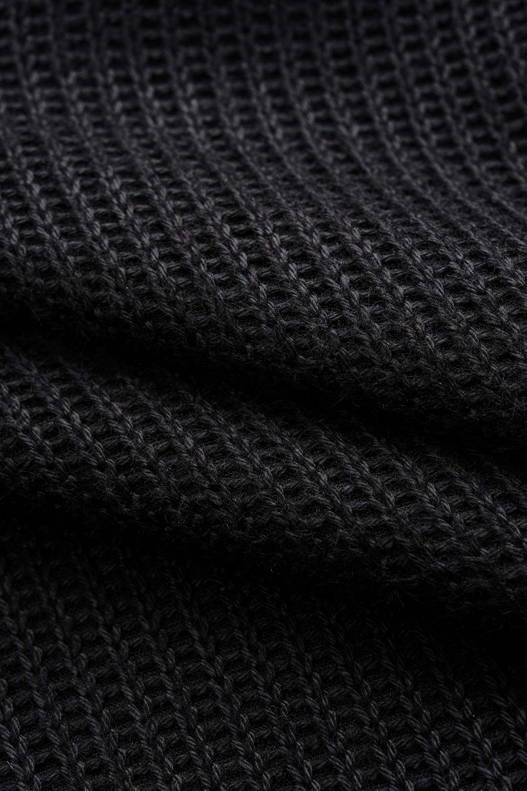 Knit Patchwork Ribbed Long-Sleeve Top