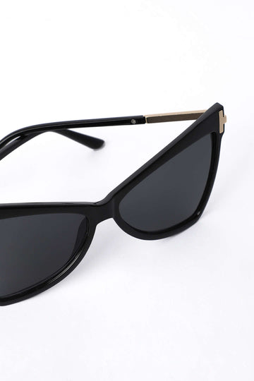 Angled Cat Eye Sunglasses