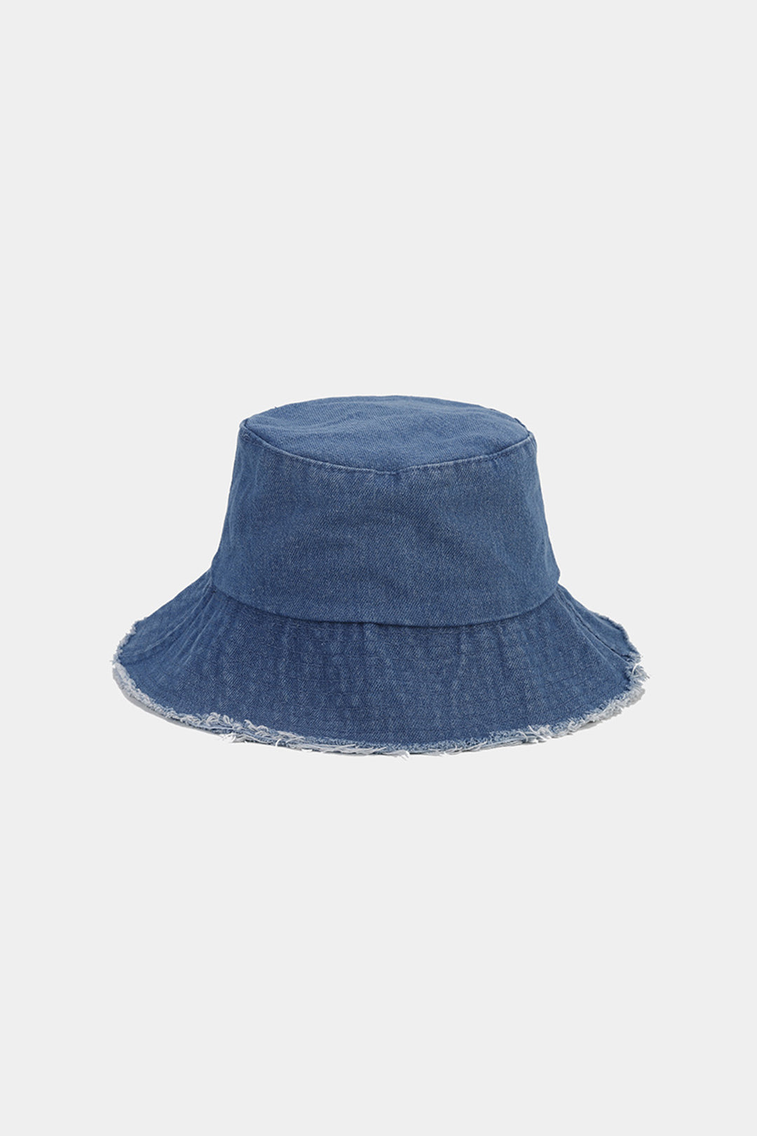Frayed Edge Denim Bucket Hat