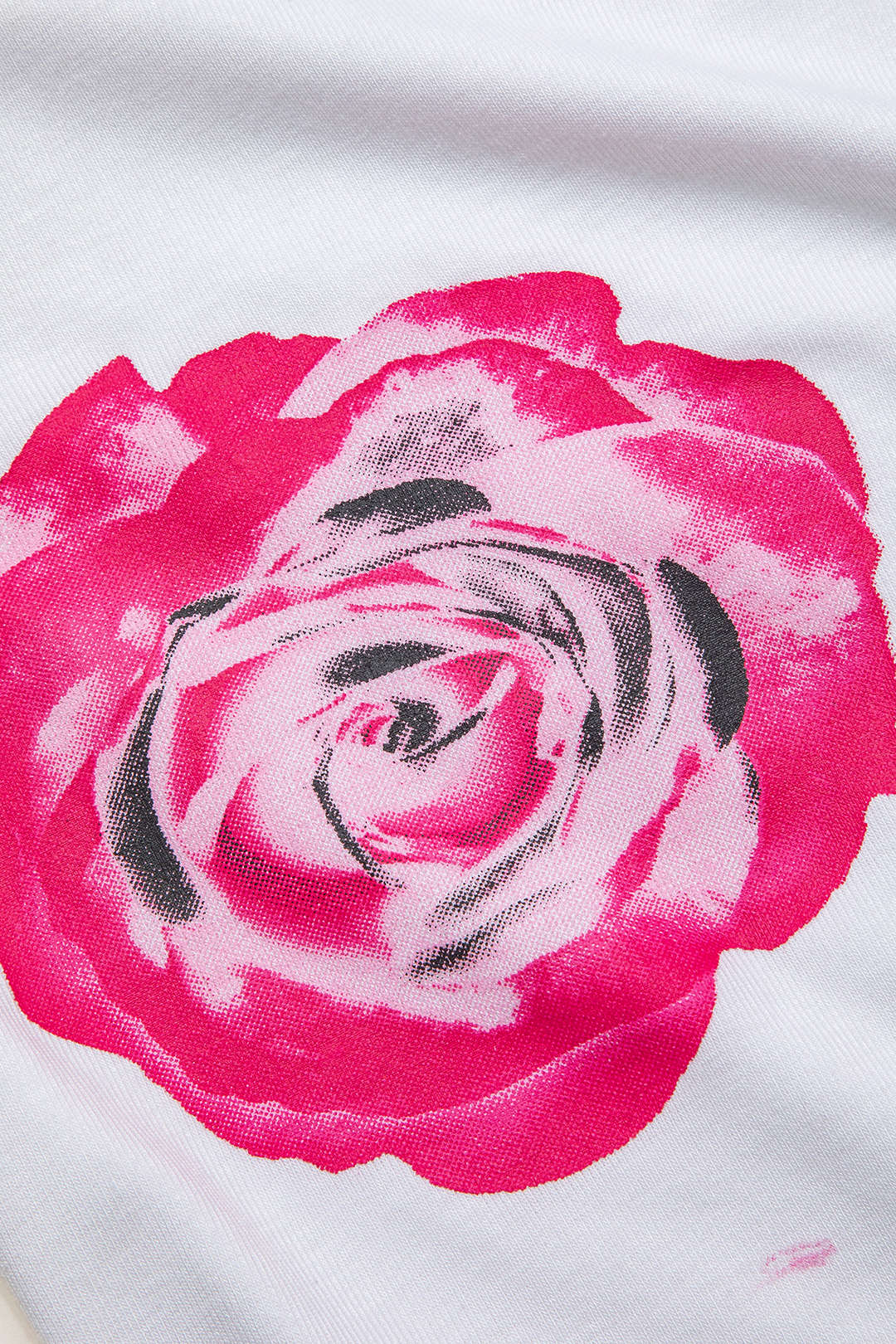 Floral Print Crop T-shirt