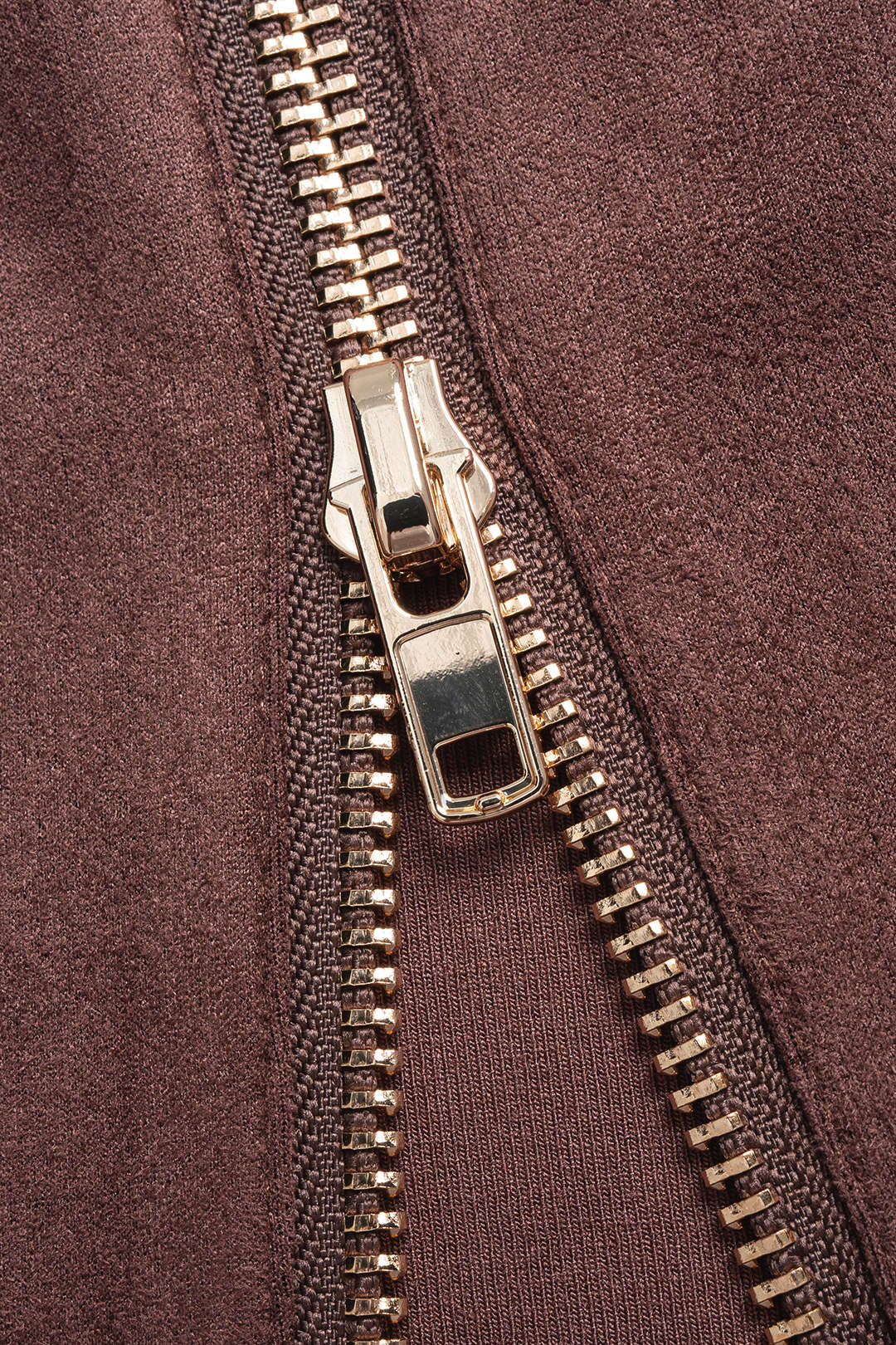 Round Neck Zipper Patchwork Long Sleeve Midi Dress