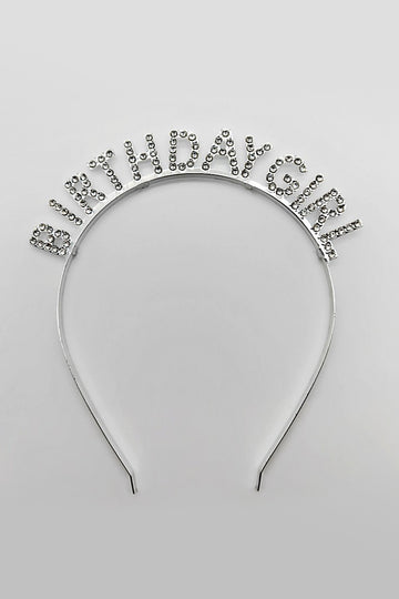 Rhinestone 'Birthday Girl' Tiara Headband
