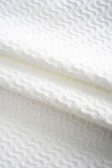 Knit Metallic Button Contrast Sweater Cardigan