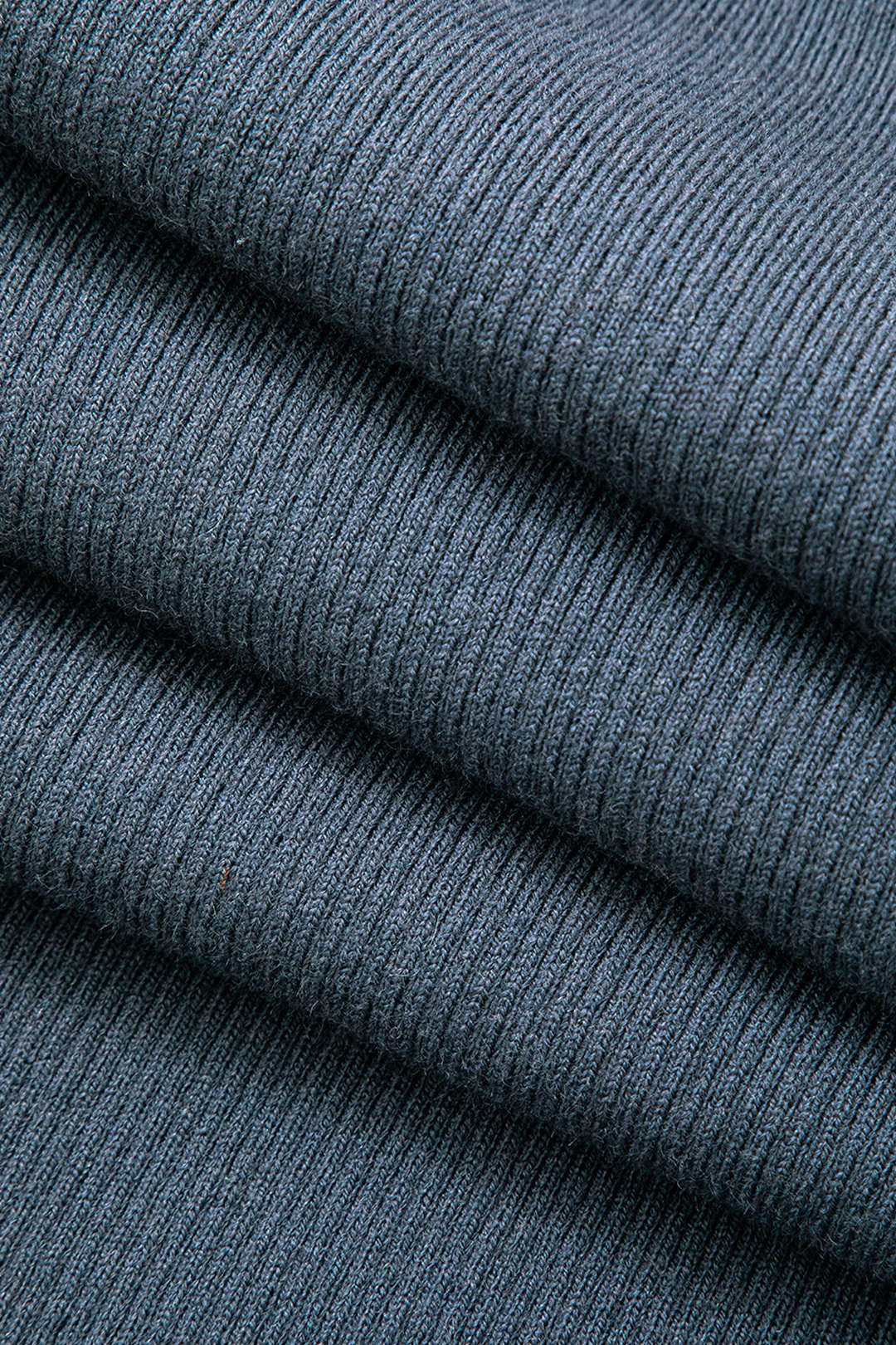 Basic Solid Mock Neck Short Sleeve Knit Maxi Dress