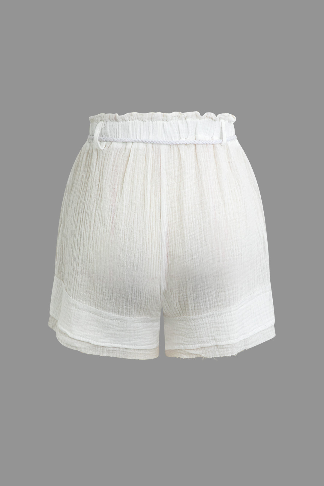 Solid Rope Shorts