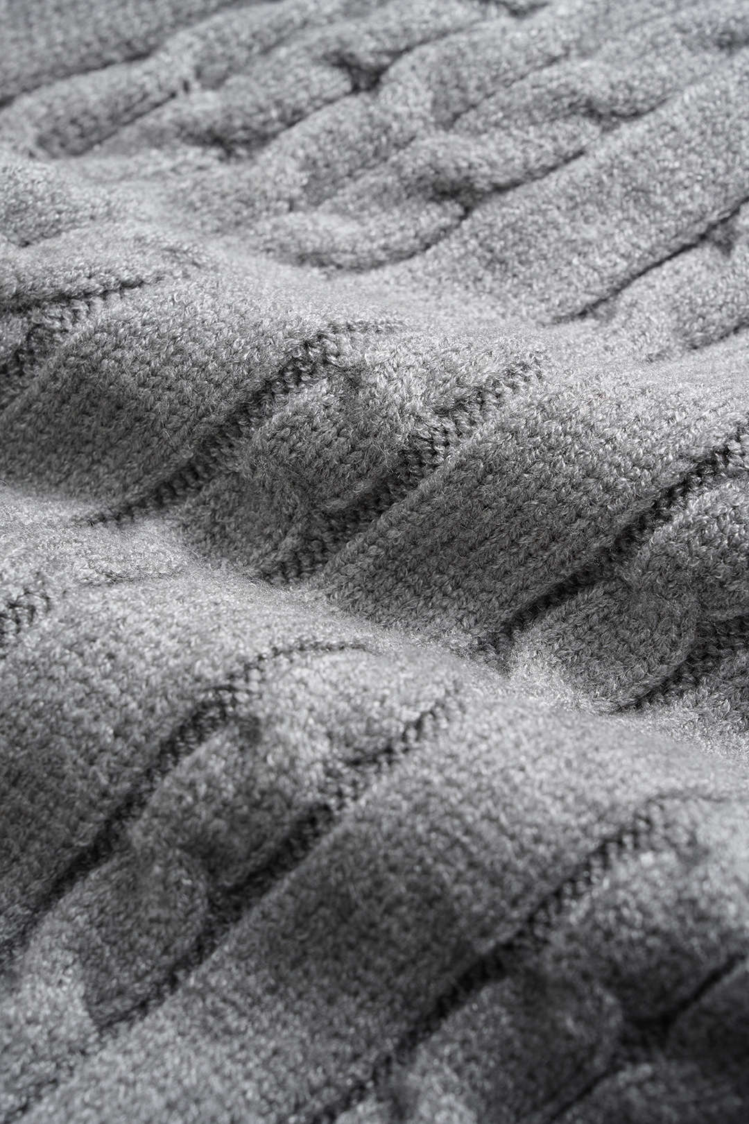 Knit Twisted Pattern Button Shorts