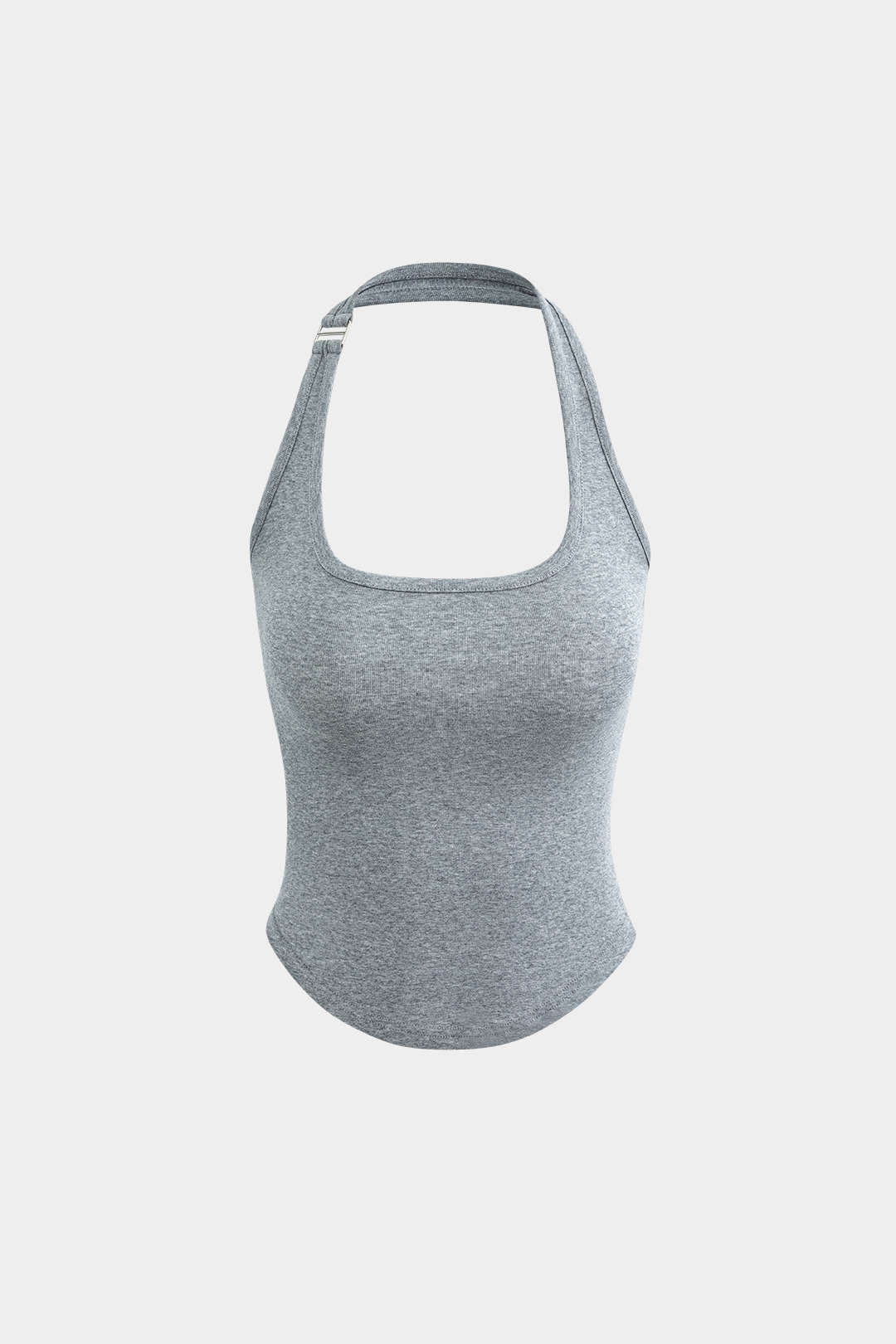 Grundlegende feste Halfter -Hem -Tank -Top grundlegend