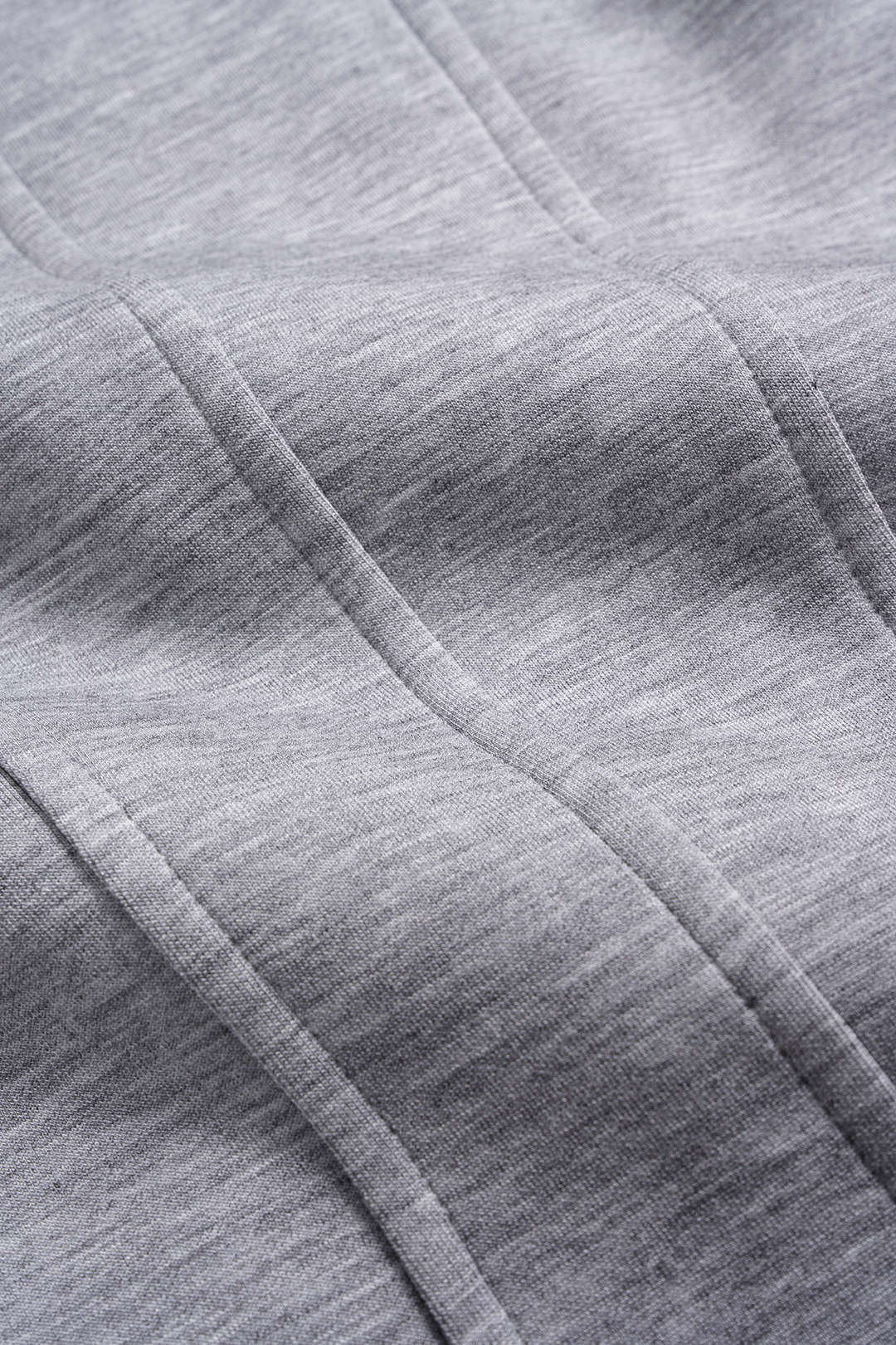 Zipper Ruched Waist-Cinching Sweatshirt