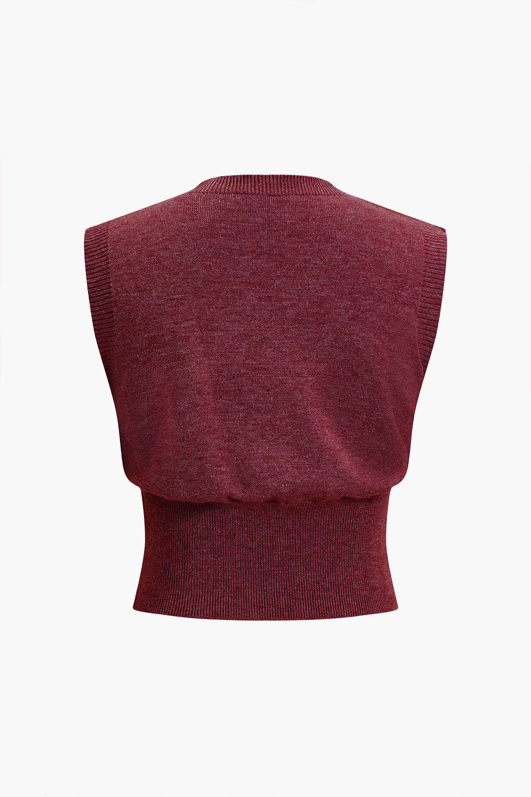 Knoop trui tanktop