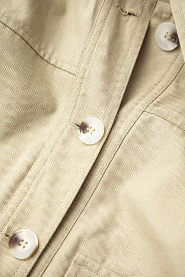 Lapel Collar Button Up Flap Pocket Overshirt