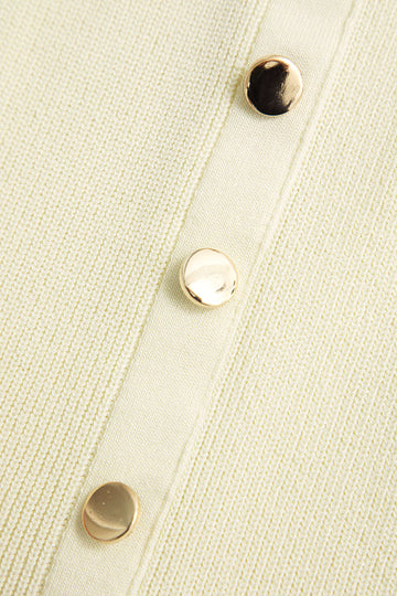Plus Size Button Up Sleeveless Knit Midi Dress