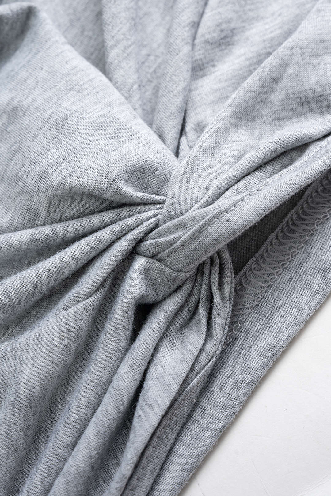 Twist Knot Long Sleeve Sweatshirt