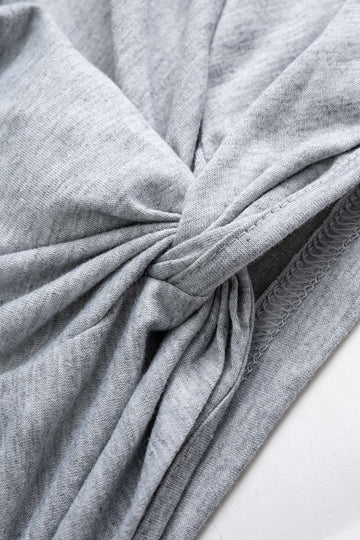 Twist Knot Long Sleeve Sweatshirt