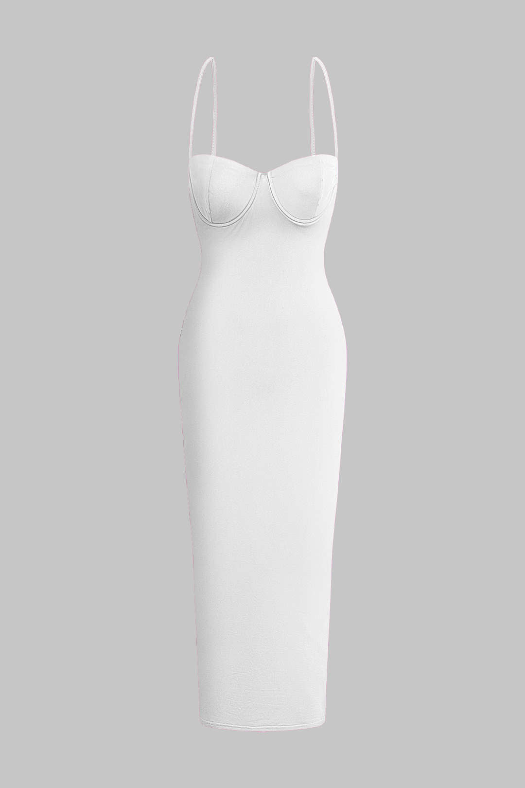 Maxi Dress Bażiku Solid Slip