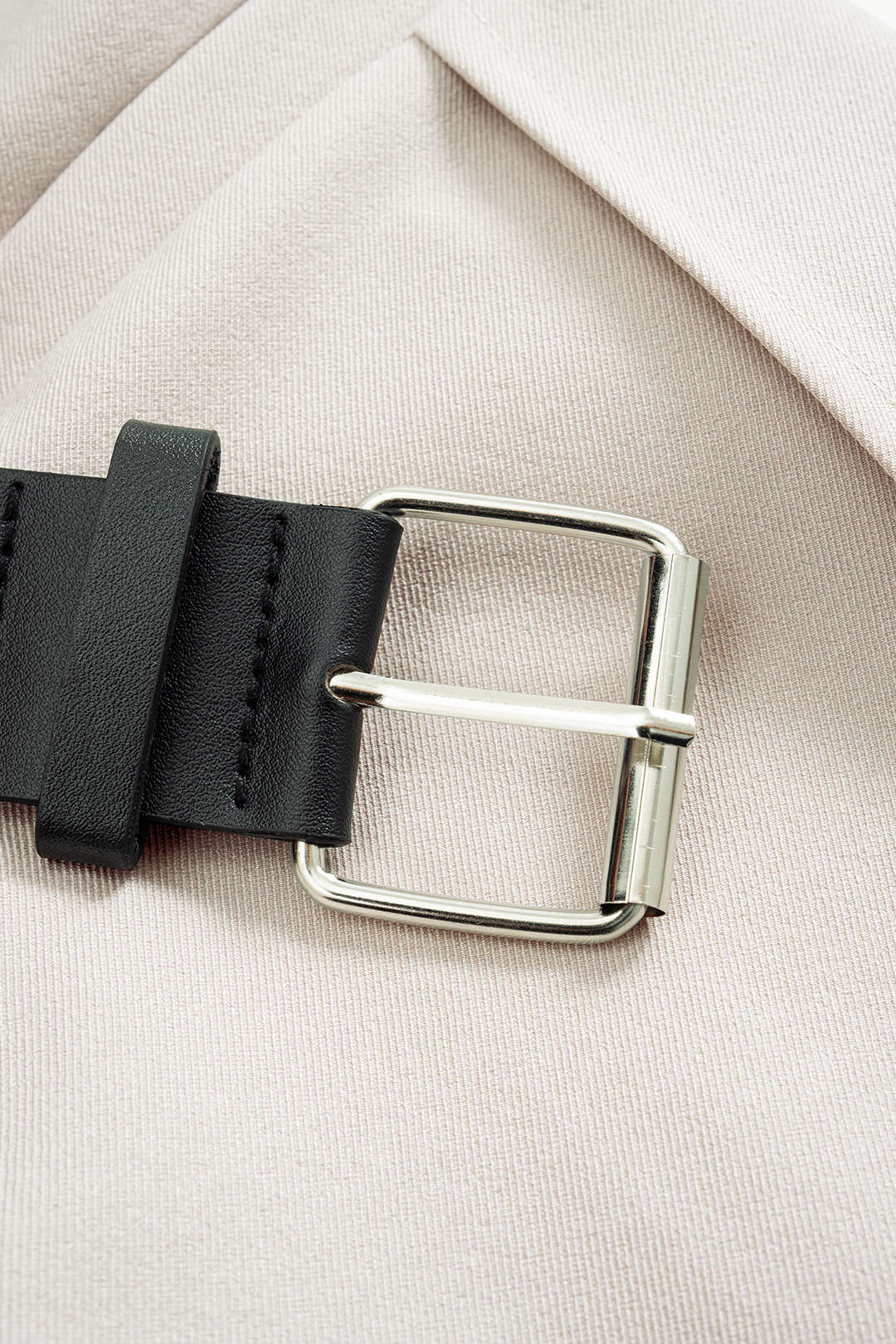 High Waist Belted Wide Leg Trousers