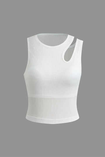 Basic Cut Out Tank Top