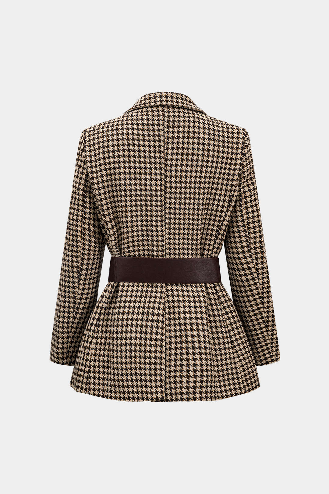 Houndstooth nacięte lapy Blazer