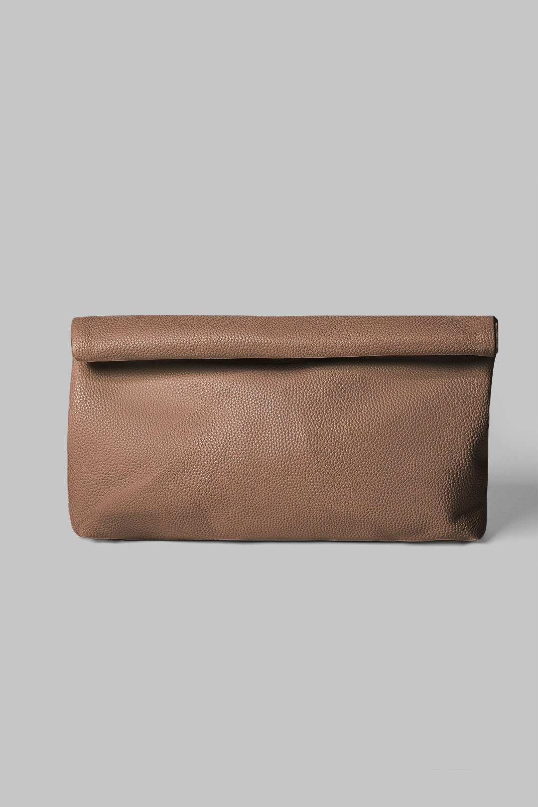 Faux Leather Clutch Bag