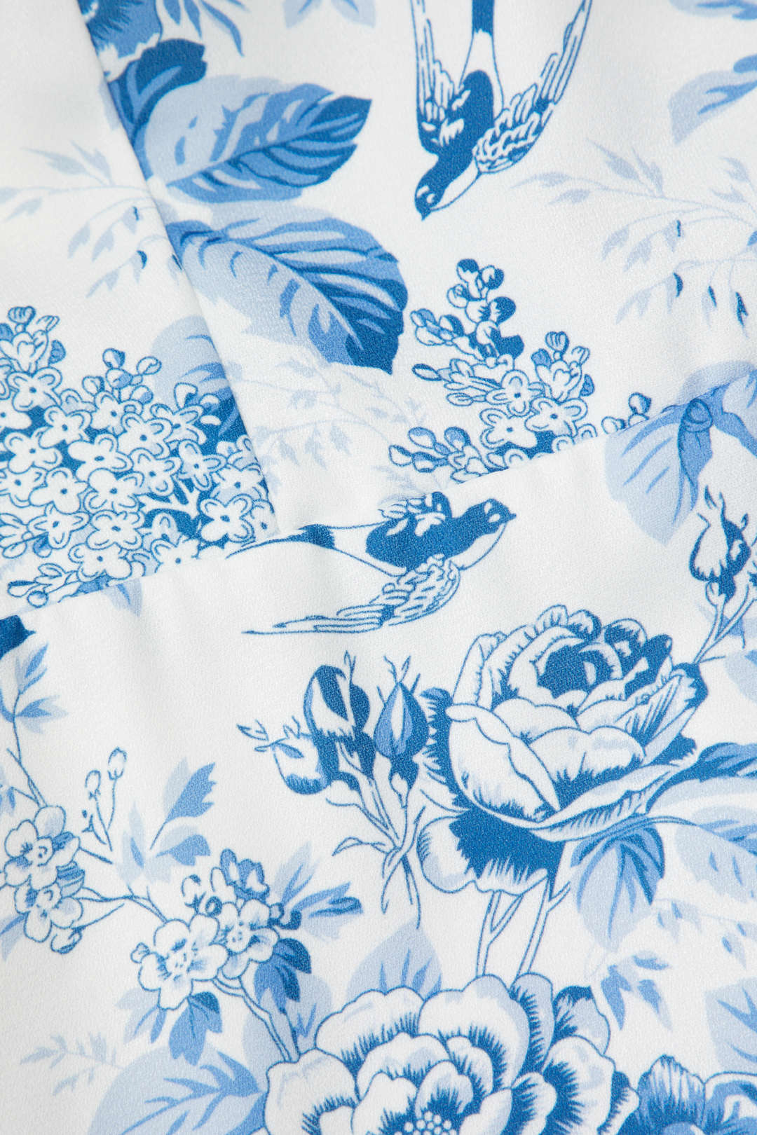 Floral Print Frill Strap Slit Midi Dress