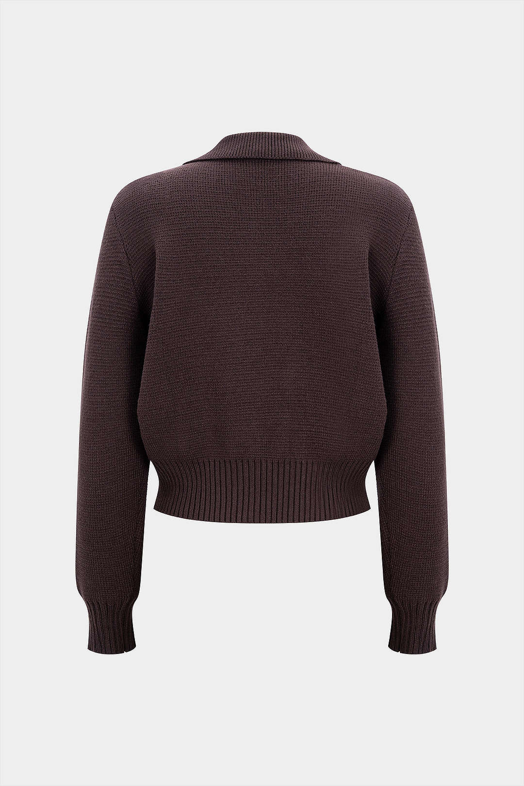 Knit Double Breasted Cardigan