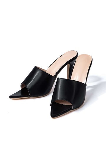 Slingback Pointed-toe High-heeled Sandals