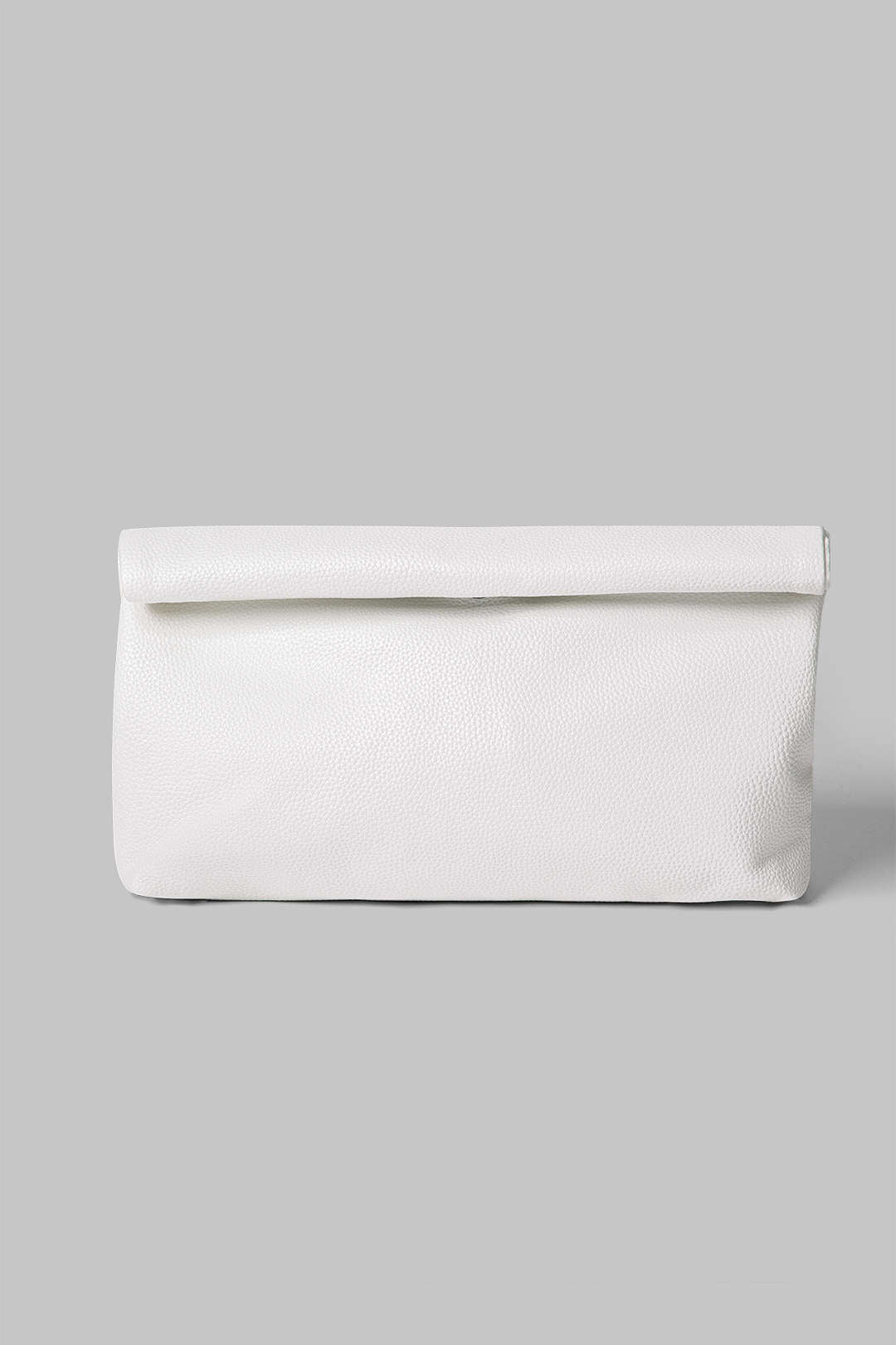 Faux Leather Clutch Bag