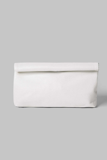 Faux Leather Clutch Bag