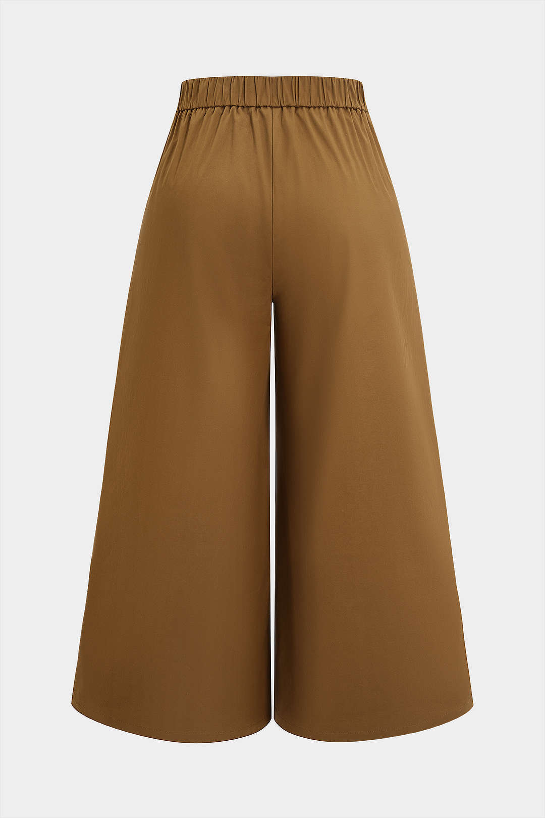 Plus Size Ruched Zipper Detailed Trousers