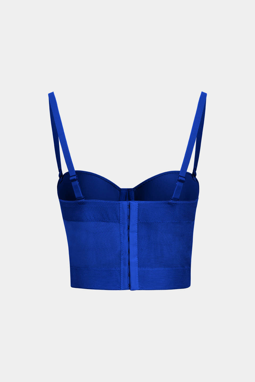 Top zo sieťoviny s kosticami Bustier