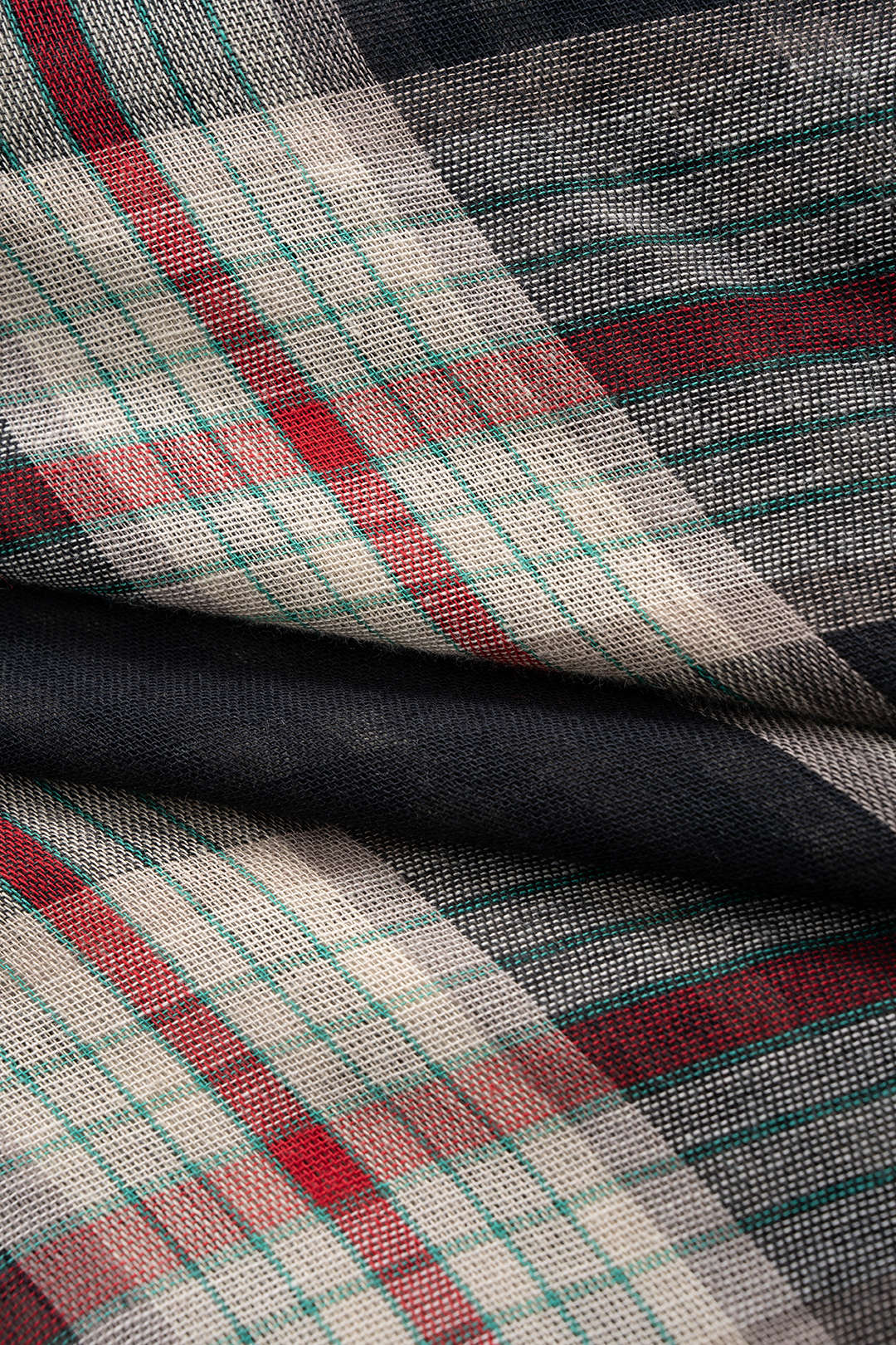 Plaid Print Long Sleeve Bodysuit