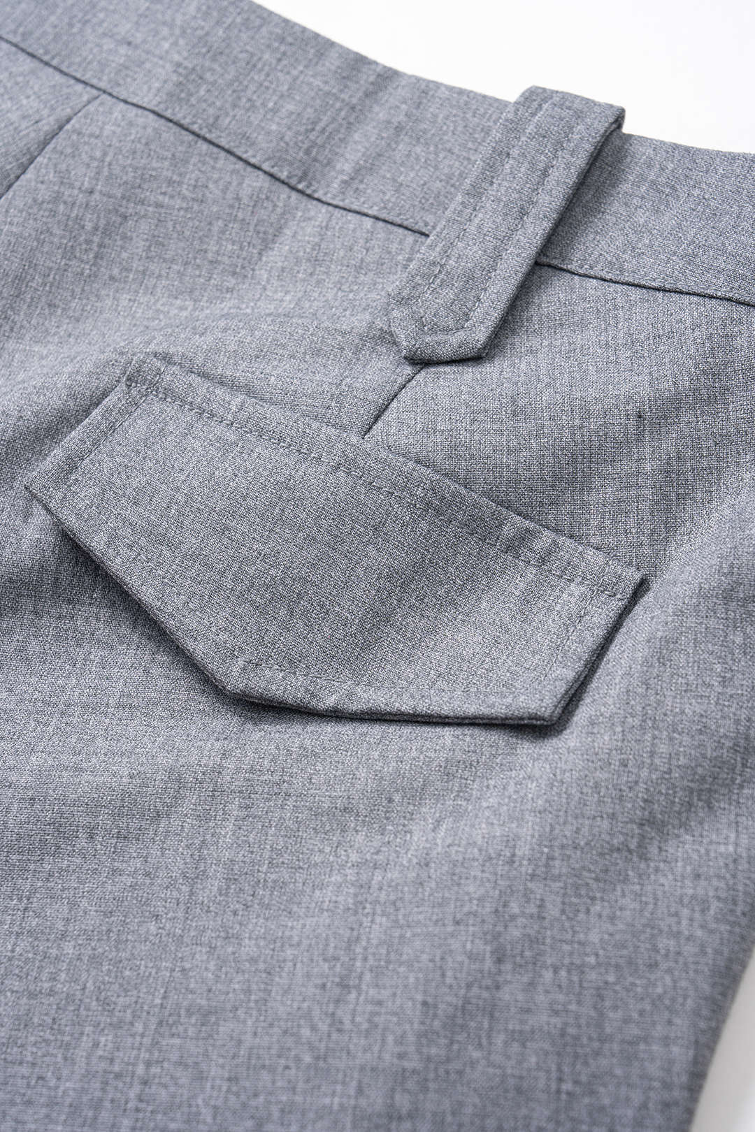 Linen Solid Ruched Skirt