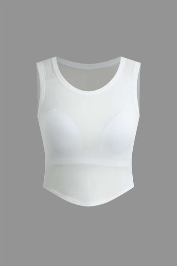Basic Padded Solid Tank Top