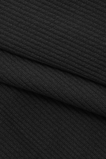 Basic Rib Knit Seam-detail Sleeveless Tank Top