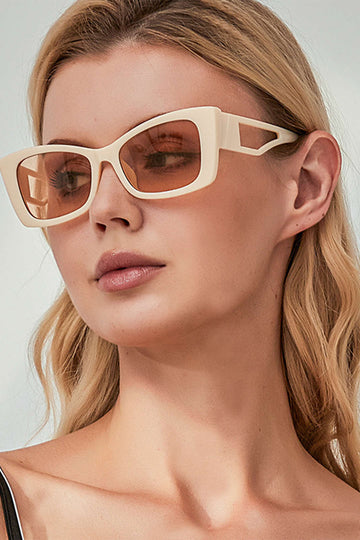 Hollow Out Cat Eye Sunglasses