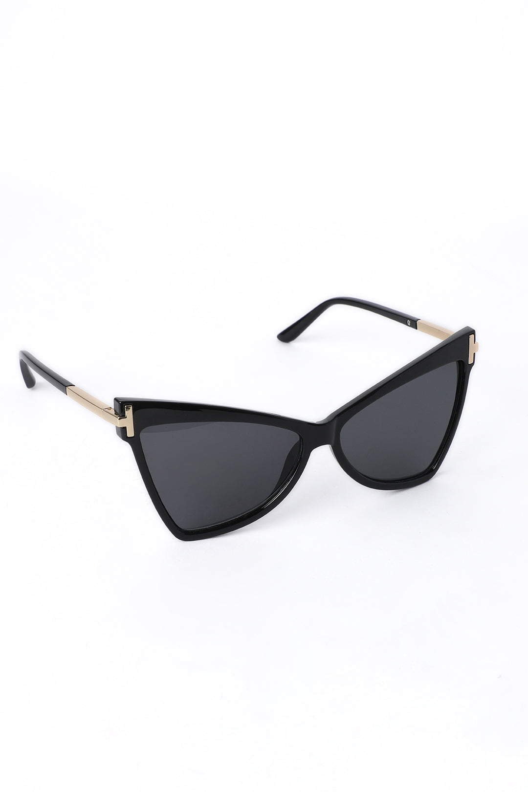 Angled Cat Eye Sunglasses