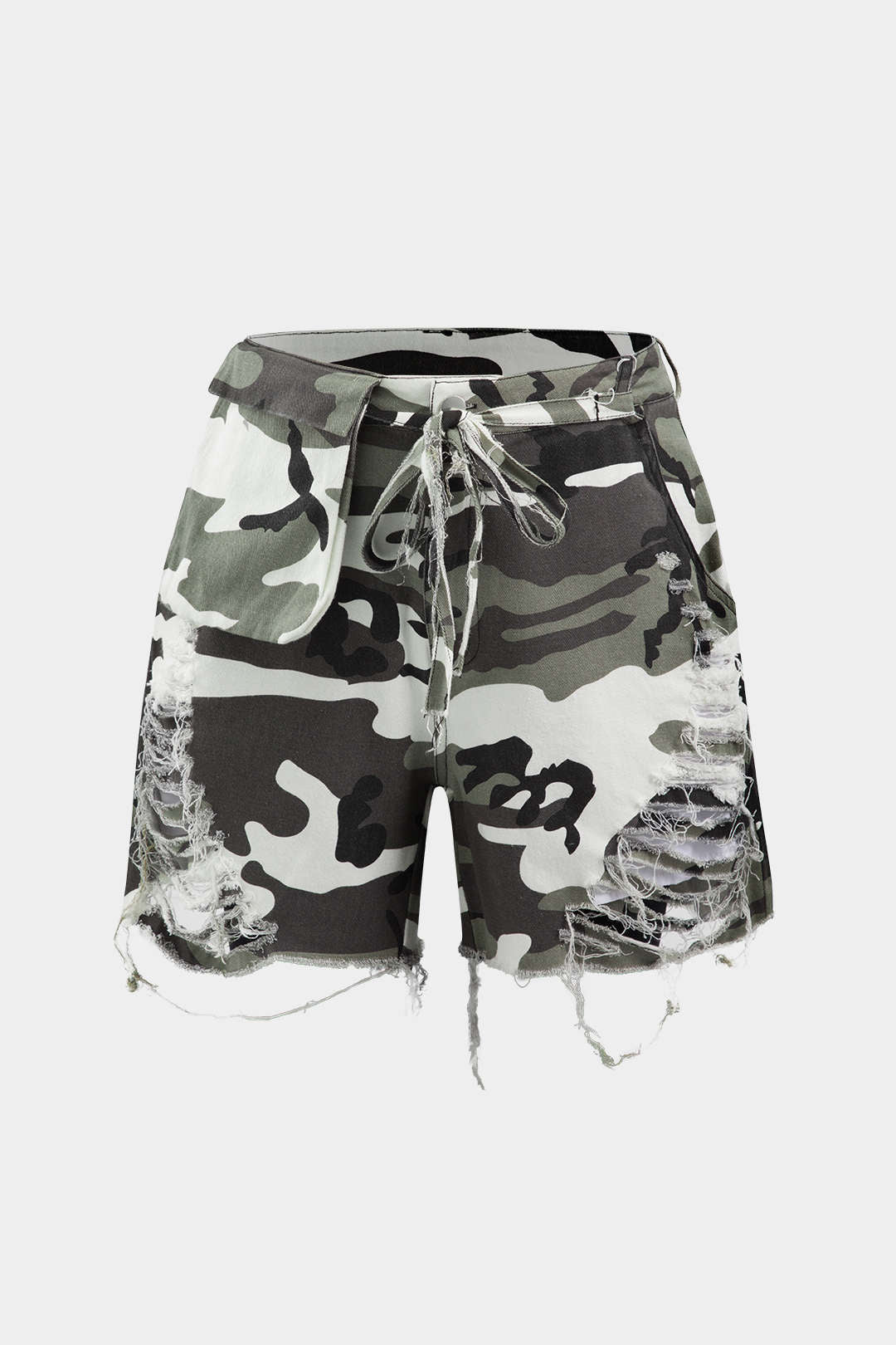 Camo ødelagde lastshorts