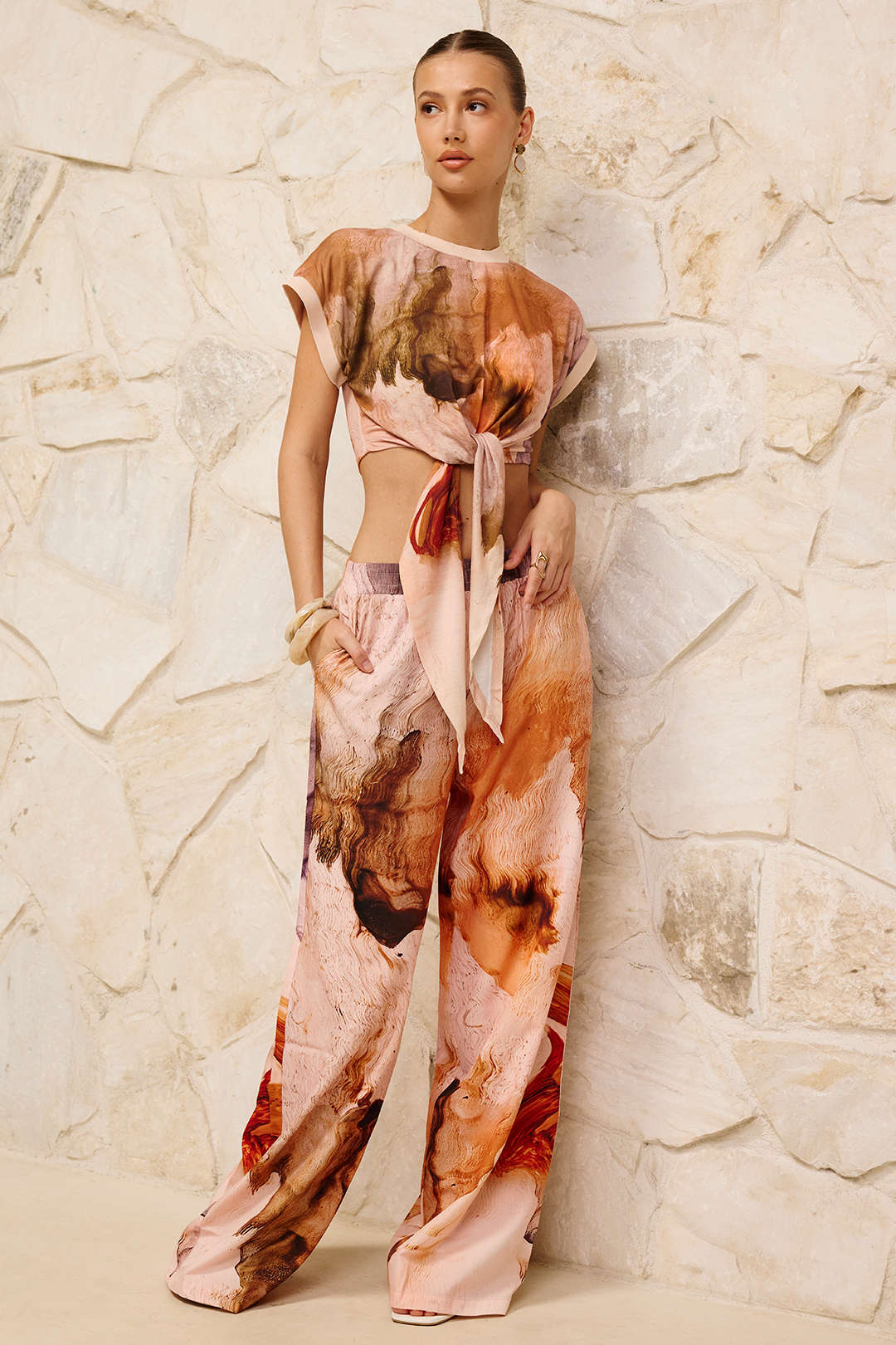 Twist Knot Short Sleeve T-Shirt