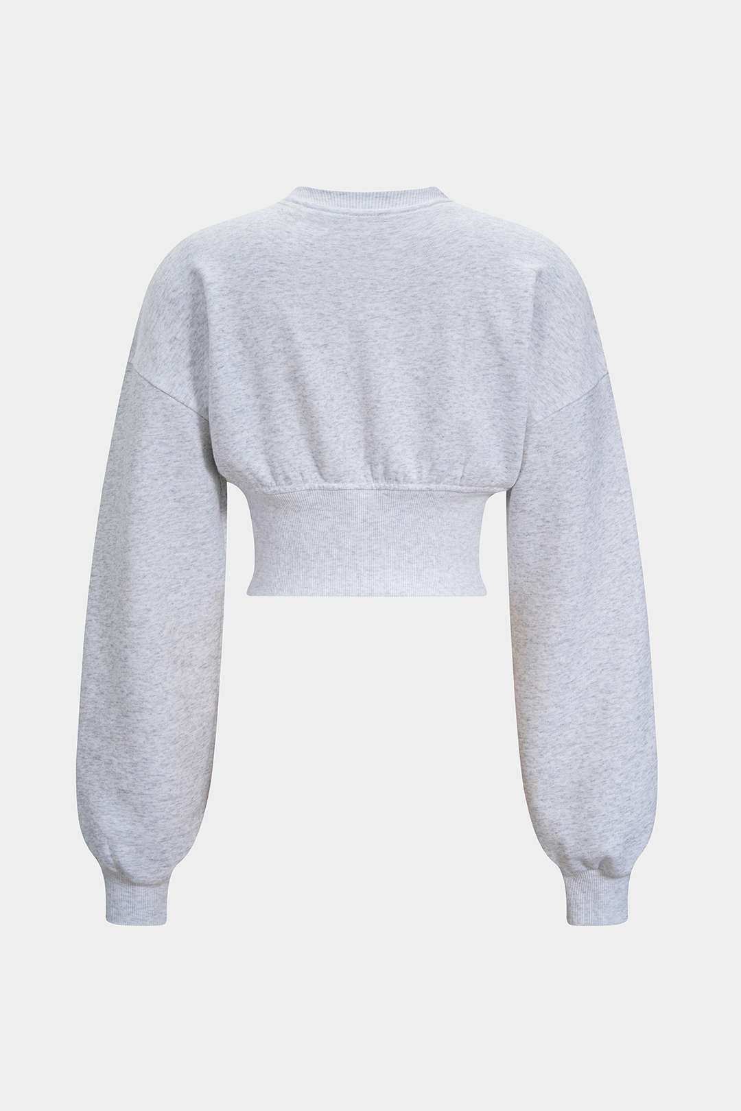 Letter Print  Round Neck Long Sleeve Sweatshirt