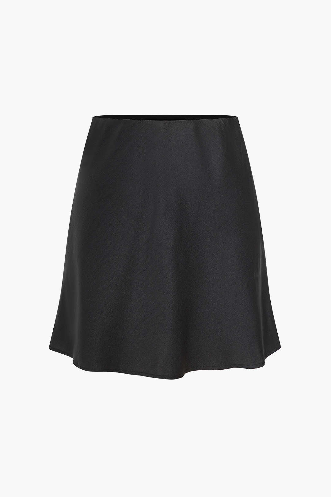 Basic Solid Mini Skirt