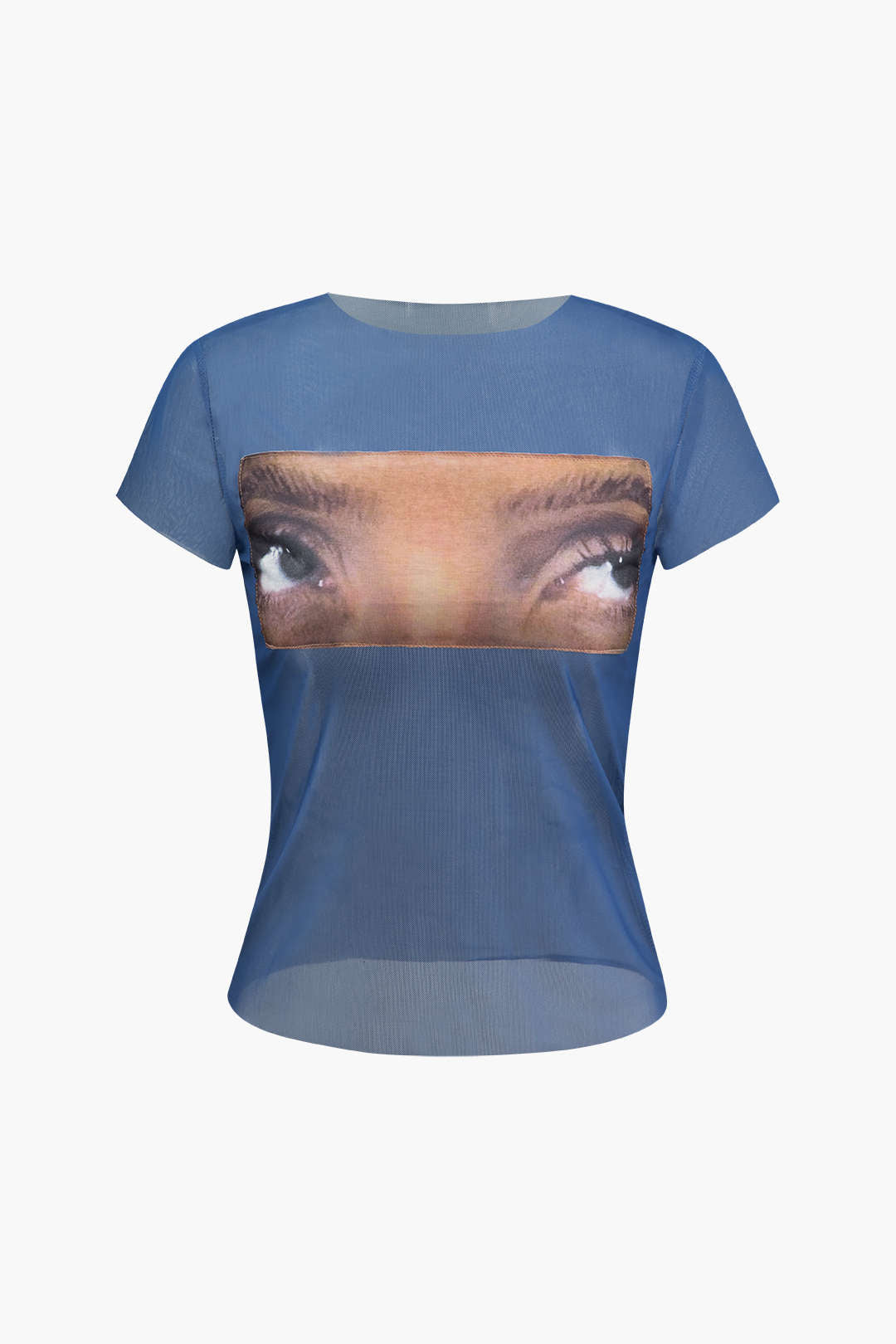 Eye Graphic Mesh T-Shirt