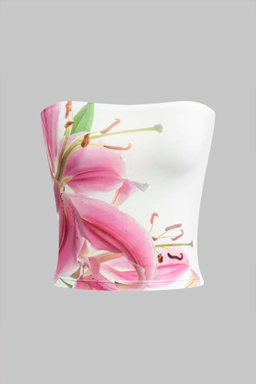 Lily Print Olkaimeta top