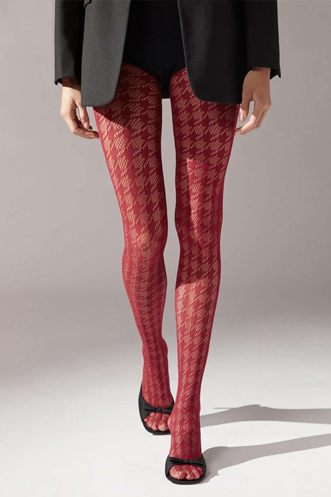 Houndstooth -kuvio FishNet Tiukka