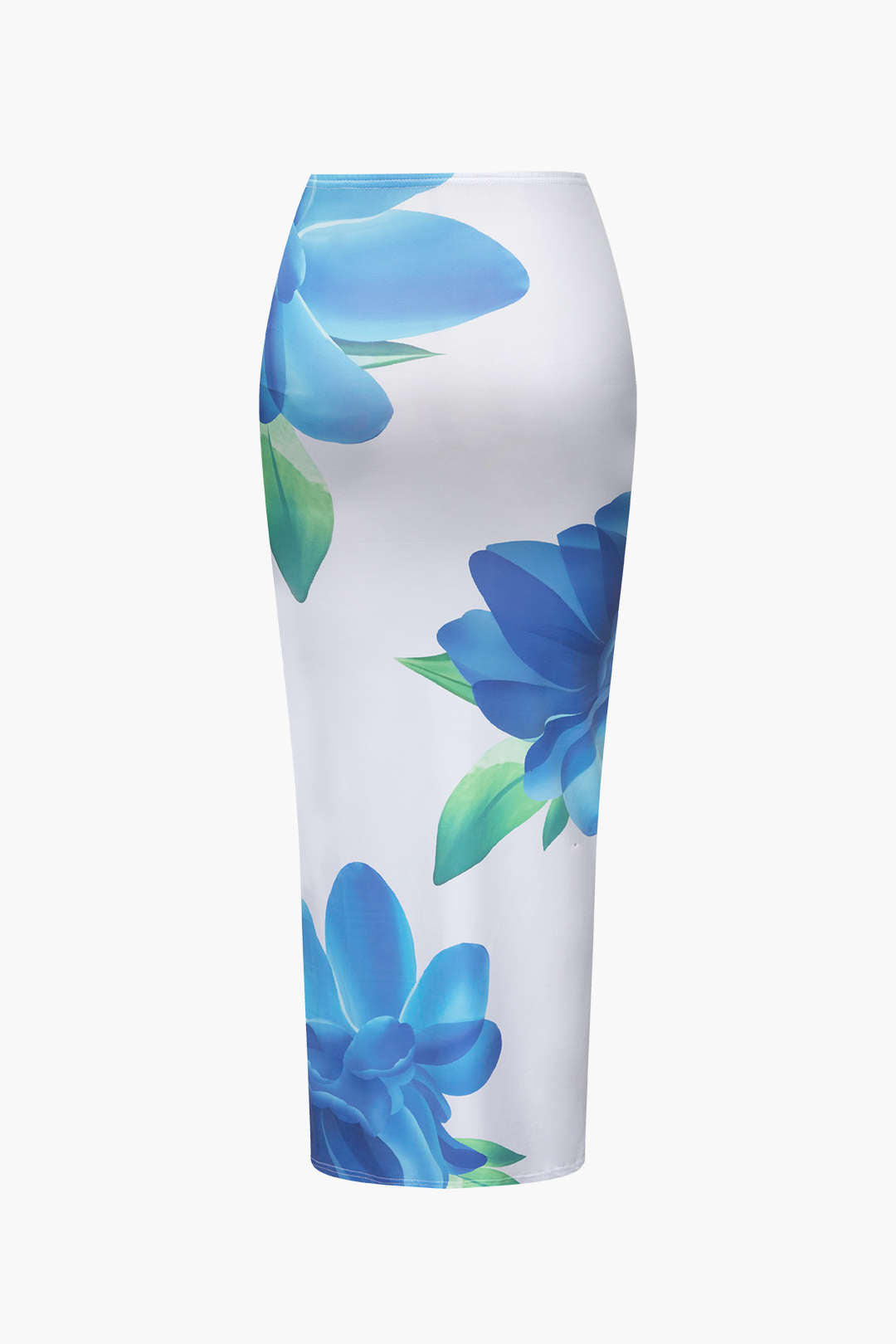 Floral Print Tank Top And Maxi Skirt Set