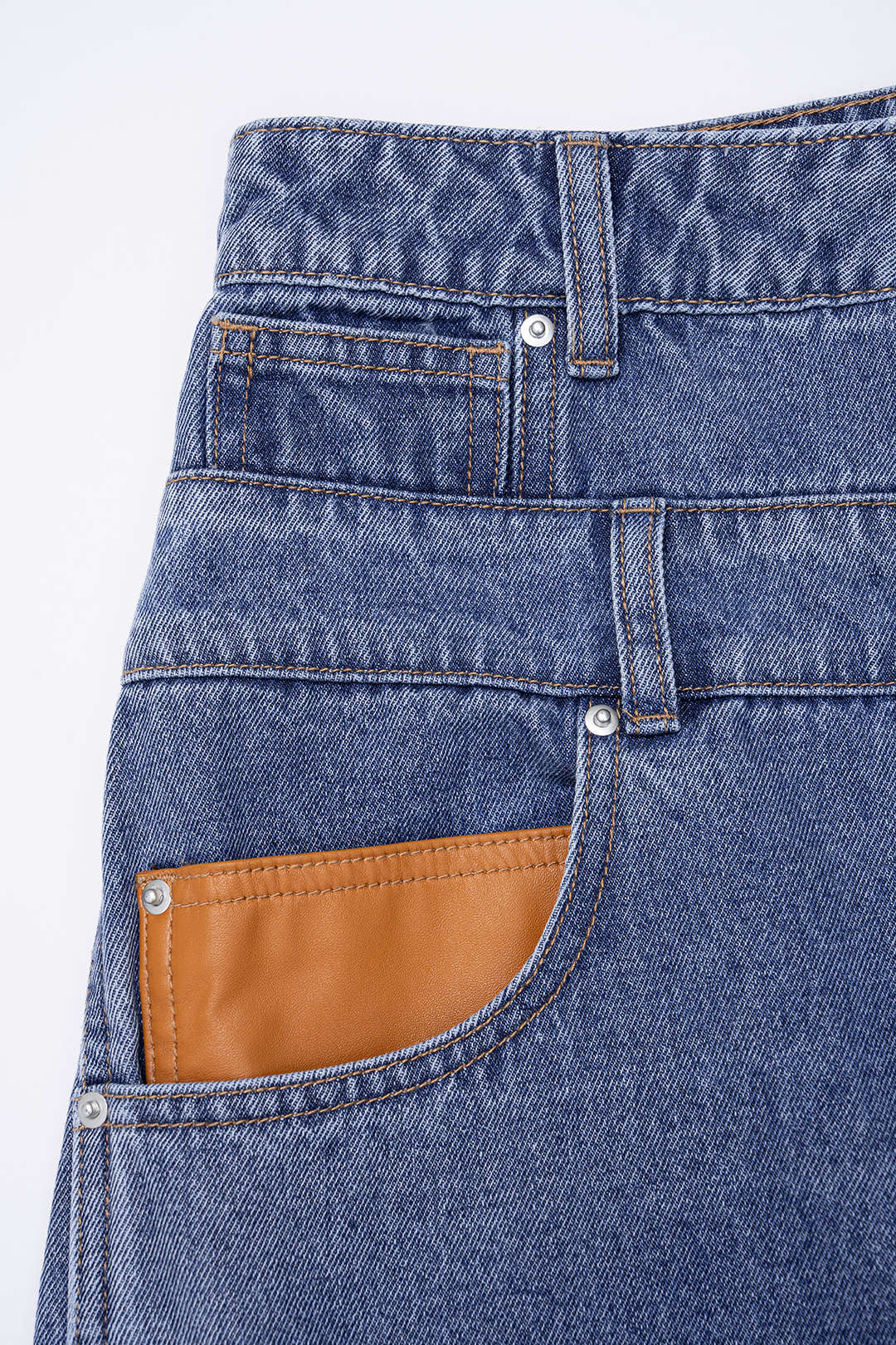 Denim Seamdetail High Waist Jeans