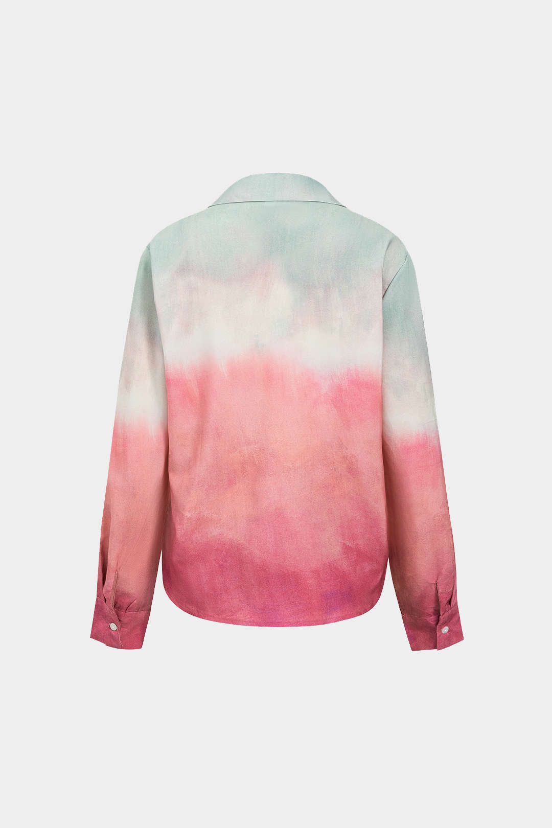 Ombre shirt met lange mouwen