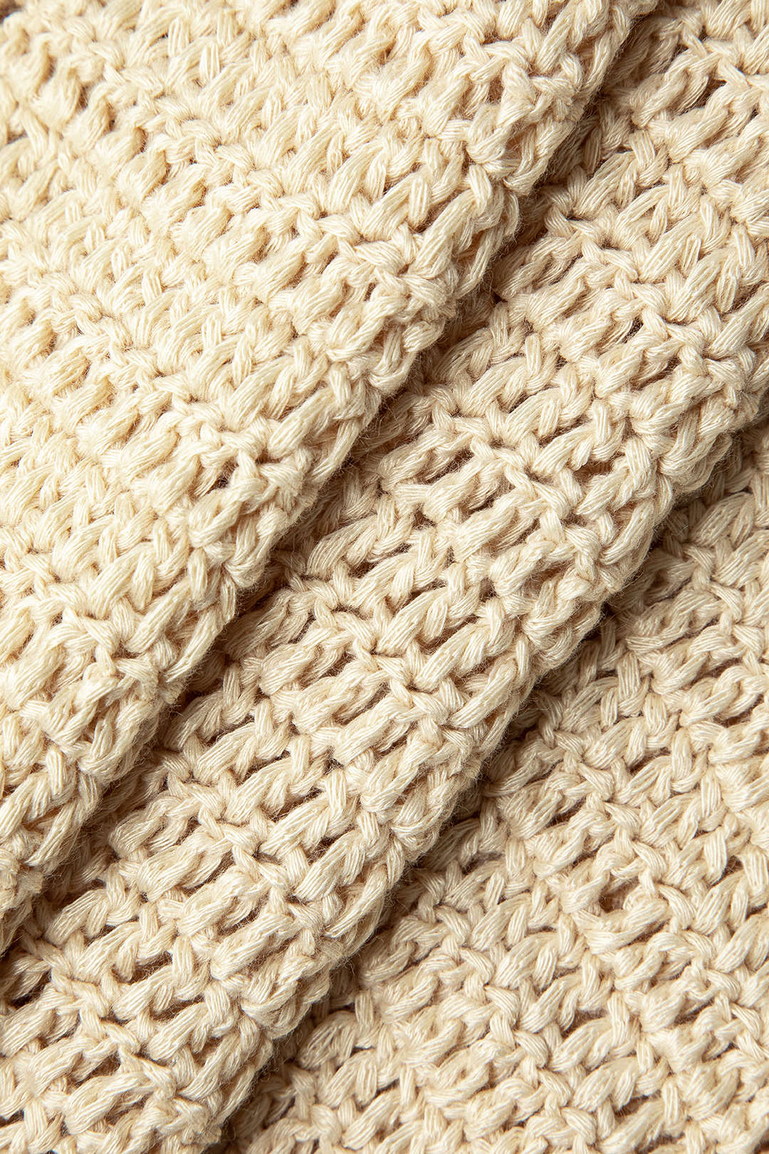 Crochet Shell Tassel Knit Skirt